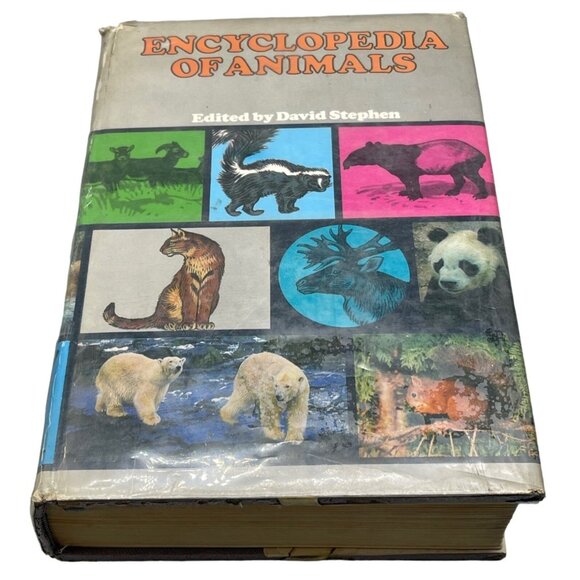Encyclopedia of Animals hardcover book 1960, 1965 English 1968 William READ - Picture 1 of 5